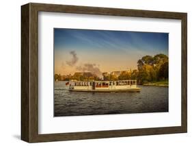 Germany, Hamburg, City Centre, the Alster, Outer Alster, Autumn-Ingo Boelter-Framed Photographic Print