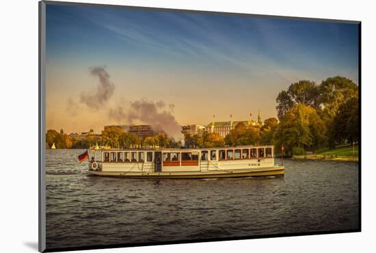 Germany, Hamburg, City Centre, the Alster, Outer Alster, Autumn-Ingo Boelter-Mounted Photographic Print