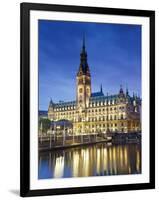 Germany, Hamburg, City Hall (Rathaus)-Michele Falzone-Framed Photographic Print