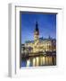 Germany, Hamburg, City Hall (Rathaus)-Michele Falzone-Framed Photographic Print