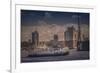 Germany, Hamburg, Elbe, Harbor, St. Pauli, Am Fischmarkt-Ingo Boelter-Framed Photographic Print