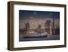 Germany, Hamburg, Elbe, Harbor, St. Pauli, Am Fischmarkt-Ingo Boelter-Framed Photographic Print