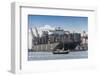 Germany, Hamburg, Elbe (River), 'Fischmarkt', Harbour-Ingo Boelter-Framed Photographic Print