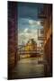 Germany, Hamburg, Elbe, the Port, Speicherstadt, Facades, Balconies-Ingo Boelter-Mounted Photographic Print