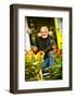 Germany, Hamburg, Flower Market, Flower Stall, Owner-Ingo Boelter-Framed Photographic Print