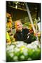 Germany, Hamburg, Flower Market, Flower Stall, Owner-Ingo Boelter-Mounted Photographic Print