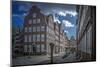 Germany, Hamburg, Gangeviertel, Half-Timbered Houses-Ingo Boelter-Mounted Photographic Print