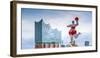 Germany, Hamburg, Hafencity, Harbour, Nanas, Elbphilharmonie-Ingo Boelter-Framed Photographic Print