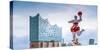 Germany, Hamburg, Hafencity, Harbour, Nanas, Elbphilharmonie-Ingo Boelter-Stretched Canvas