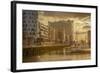 Germany, Hamburg, Hafencity, 'Magellan-Terrassen', 'Sandtorkai', 'Sandtorhafen' (Harbour-Ingo Boelter-Framed Photographic Print