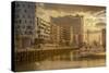 Germany, Hamburg, Hafencity, 'Magellan-Terrassen', 'Sandtorkai', 'Sandtorhafen' (Harbour-Ingo Boelter-Stretched Canvas