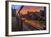 Germany, Hamburg, Hafencity, 'Magellan-Terrassen', 'Sandtorkai', 'Sandtorhafen' (Harbour-Ingo Boelter-Framed Photographic Print