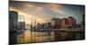 Germany, Hamburg, Hafencity, Magellan Terrassen, Sandtorkai, Sandtorhafen-Ingo Boelter-Mounted Photographic Print