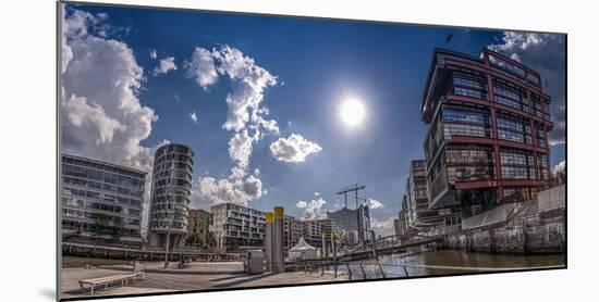 Germany, Hamburg, Hafencity, Sandtorkai, Sandtorhafen, Architecture-Ingo Boelter-Mounted Photographic Print