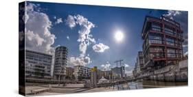 Germany, Hamburg, Hafencity, Sandtorkai, Sandtorhafen, Architecture-Ingo Boelter-Stretched Canvas