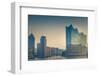 Germany, Hamburg, Harbor, Hafencity, Elbphilharmonie, Sculpture 'Nana on a Dolphin'-Ingo Boelter-Framed Photographic Print