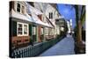 Germany, Hamburg, Historical Captain's Houses in Hamburg-…velgšnne-Uwe Steffens-Stretched Canvas