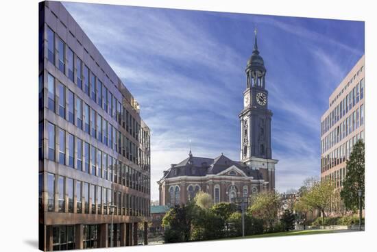 Germany, Hamburg, Neustadt, Church, St. Michaelis, Michel-Ingo Boelter-Stretched Canvas