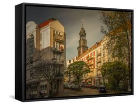 Germany, Hamburg, Neustadt, Church, St. Michaelis, Michel-Ingo Boelter-Framed Stretched Canvas