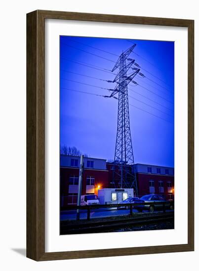 Germany, Hamburg, Reiherdamm, Odos Kaffeeklappe-Ingo Boelter-Framed Photographic Print