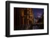 Germany, Hamburg, Speicherstadt (Warehouse District), Elbphilharmonie, Night, Night Shot-Ingo Boelter-Framed Photographic Print