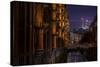 Germany, Hamburg, Speicherstadt (Warehouse District), Elbphilharmonie, Night, Night Shot-Ingo Boelter-Stretched Canvas