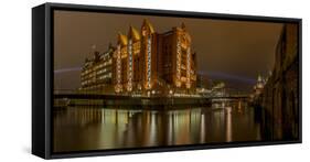 Germany, Hamburg, Speicherstadt (Warehouse District), Hafencity (District), Museum, Maritime Museum-Ingo Boelter-Framed Stretched Canvas