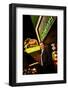 Germany, Hamburg, St Pauli, Reeperbahn, Gro§e Freiheit, Safari, Bouncer, Barker-Ingo Boelter-Framed Photographic Print