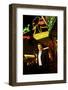 Germany, Hamburg, St Pauli, Reeperbahn, Gro§e Freiheit, Safari, Bouncer, Barker-Ingo Boelter-Framed Photographic Print