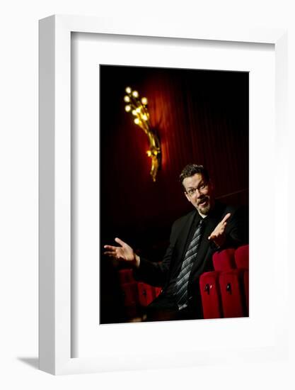 Germany, Hamburg, St. Pauli, Reeperbahn, Schmidt Theater, Employee-Ingo Boelter-Framed Photographic Print