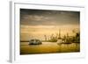 Germany, Hamburg, the Elbe, Harbour, Schaarhšrn-Ingo Boelter-Framed Photographic Print