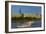 Germany, Hamburg, the Inner Alster with Excursion Boat and Hapag-Lloyd Shipping Company-Chris Seba-Framed Photographic Print