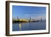 Germany, Hamburg, the Inner Alster-Chris Seba-Framed Photographic Print