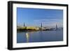 Germany, Hamburg, the Inner Alster-Chris Seba-Framed Photographic Print