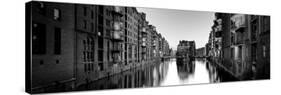 Germany, Hamburg, Warehouses and New Apartments in the Converted Speichrstadt District-Michele Falzone-Stretched Canvas