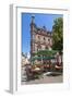 Germany, Heidelberg, Old Town, Gastronomy-Chris Seba-Framed Premium Photographic Print