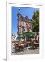 Germany, Heidelberg, Old Town, Gastronomy-Chris Seba-Framed Photographic Print