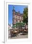 Germany, Heidelberg, Old Town, Gastronomy-Chris Seba-Framed Photographic Print