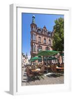 Germany, Heidelberg, Old Town, Gastronomy-Chris Seba-Framed Photographic Print