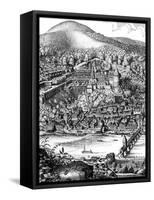 Germany Heidelberg-Mathieu Merian-Framed Stretched Canvas