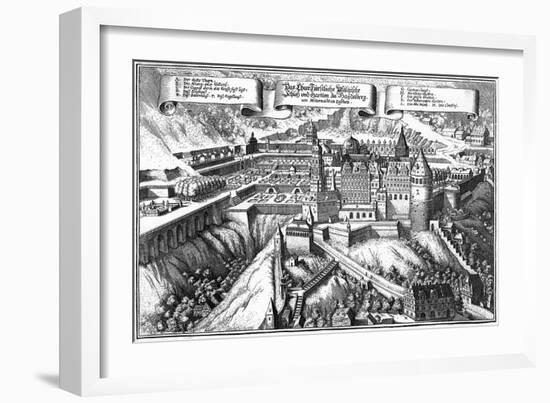 Germany Heidelberg-Mathieu Merian-Framed Art Print