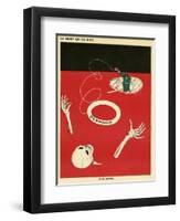 Germany Helps Death-Paul Iribe-Framed Art Print