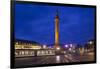 Germany, Hesse, Darmstadt, Marktplatz Square at .Dawn-Walter Bibikow-Framed Photographic Print