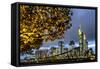 Germany, Hesse, Financial District-Bernd Wittelsbach-Framed Stretched Canvas