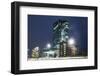 Germany, Hesse, Frankfurt Am Main, European Central Bank at Dusk-Bernd Wittelsbach-Framed Photographic Print