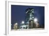 Germany, Hesse, Frankfurt Am Main, European Central Bank at Dusk-Bernd Wittelsbach-Framed Photographic Print