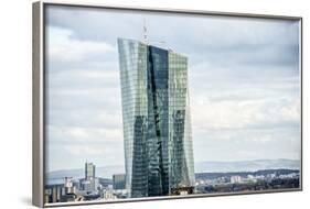 Germany, Hesse, Frankfurt Am Main, European Central Bank-Bernd Wittelsbach-Framed Photographic Print