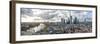 Germany, Hesse, Frankfurt Am Main, Skyline, Panorama-Bernd Wittelsbach-Framed Photographic Print