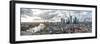 Germany, Hesse, Frankfurt Am Main, Skyline, Panorama-Bernd Wittelsbach-Framed Photographic Print