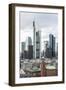 Germany, Hesse, Frankfurt Am Main, Skyline with St Paul's Church-Bernd Wittelsbach-Framed Photographic Print